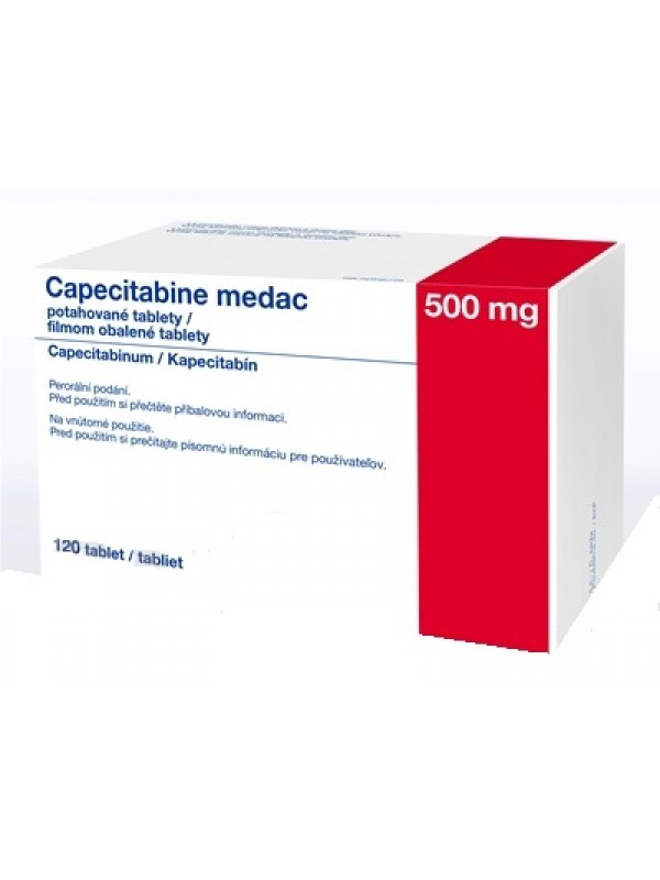 Капецитабін медак 500 мг №120 - Meddostavka