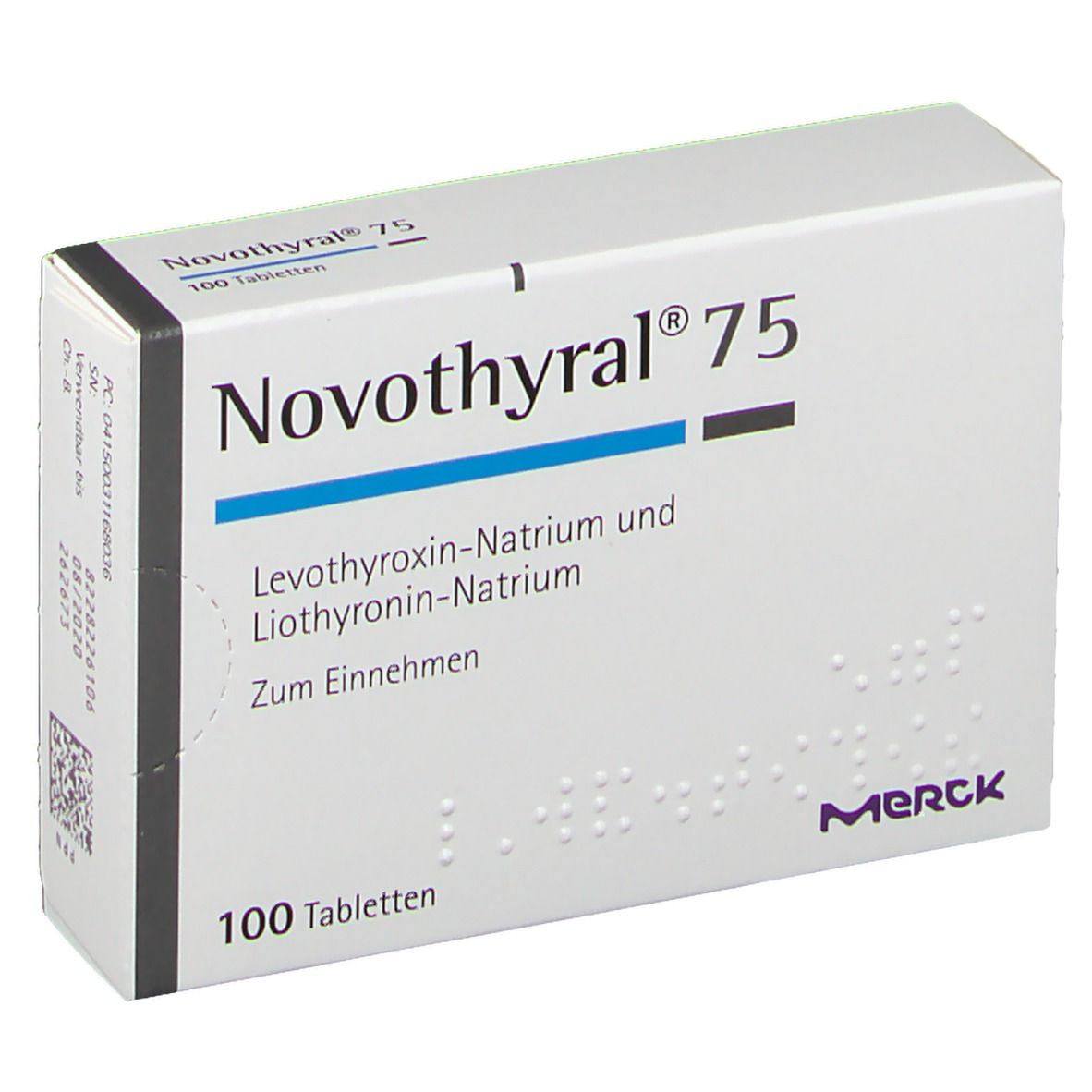 препарат Новотірал / Novothyral 75+15 мг №100